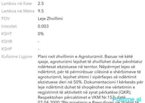 Okazion shitet prona 2075m2 Me hipotek Adresa Markatomaj - 2/5