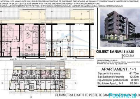 0697048068-Shitet, Apartament 1+1, Mali Robit, Golem - 2/7