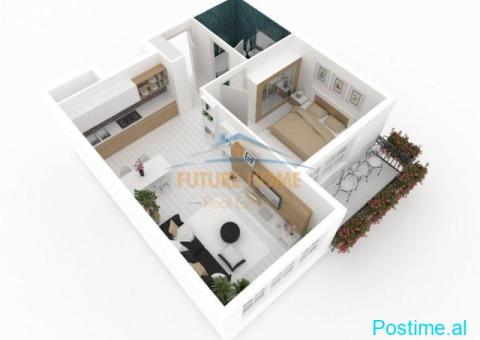 0683487469 Shitet, Apartament 1+1, Kodra e Diellit 2, TIRANE
