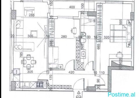 Apartament 2+1 Ne Shitje Kamez ID 5766