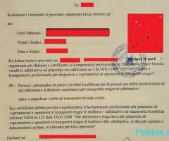CKP ofroj certifikate te kompetences profesionale me qera