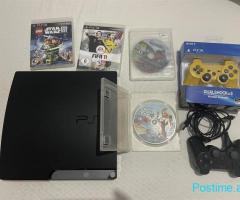 PS3 Slim 500 gb me çip me dy leva super gjendje
