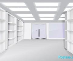 MAGAZINE ME QERA 110 M2 KOMUNA E PARISIT 1.800 EURO