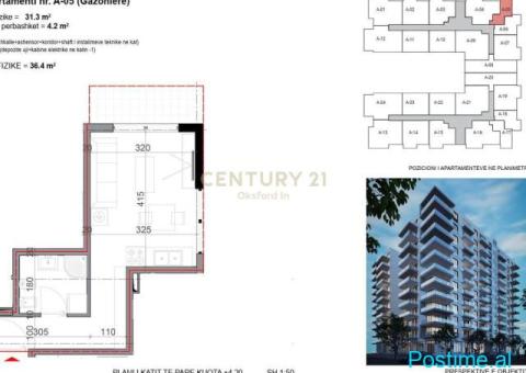 SHITET STUDIO 50.000 Euro, NË REZIDENCËN GOLDEN HOUSE – KUNE - 3/3