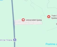 TRUALL PER NDERTIM,PRANE UNIVERSITETIT EPOKA, RINAS