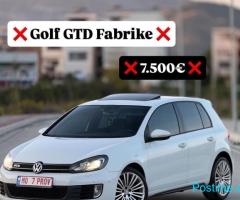 Golf VI GTD 2.0 TDI 2011