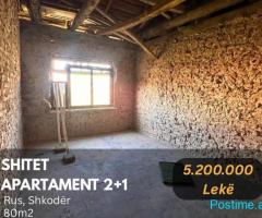 ???? Shitet Apartament 2+1 në "Rus", Shkodër! ???? ???? Çmimi: 5.