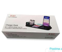 paisje karikimi Charger Dock 6 ne 1