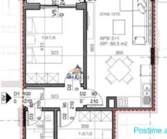 SHITEN APARTAMENTE 2+1+BALLKON "RADHIMË, VLORË" 290000 EURO