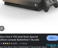 Xbox one x gold edition