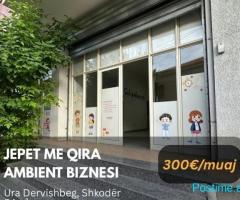 ???? Jepet për Qira Ambient Biznesi te “Ura Dervishbeg”, Shkod