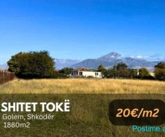 ???? Shitet Tokë në "Golem", Shkodër!